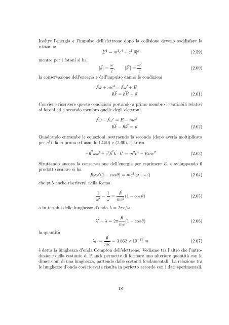 Meccanica Quantistica