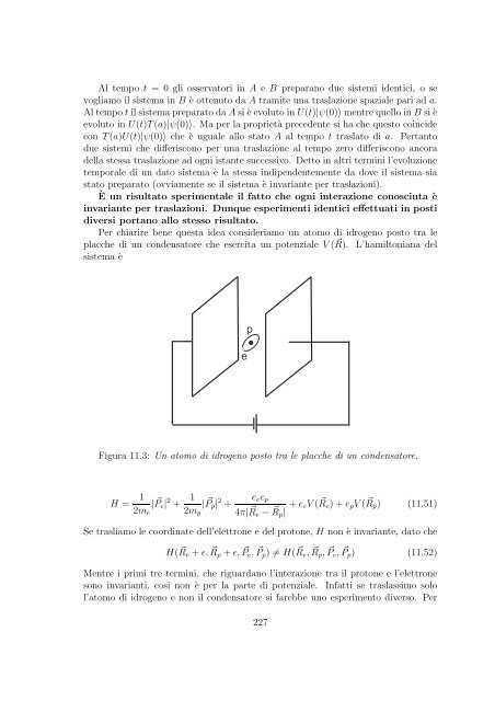 Meccanica Quantistica