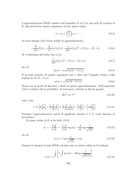 Meccanica Quantistica