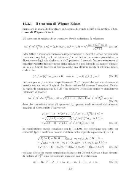 Meccanica Quantistica