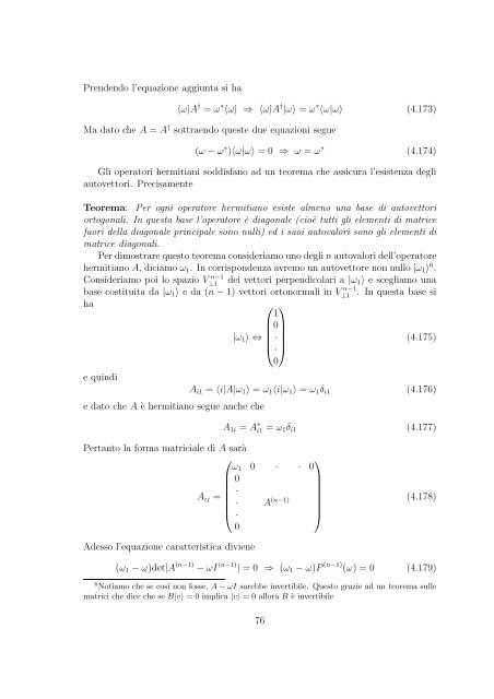 Meccanica Quantistica