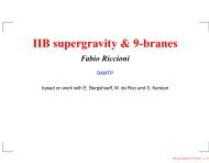 IIB supergravity & 9-branes