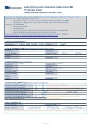 Travel by Private Bus Allowance - Thomas Carr College