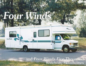 1998 Four Winds Class C Motorhome Literature - Thor Motor Coach