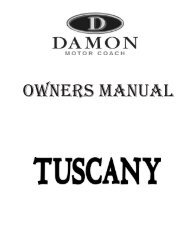 2011 Owner's Manual ( Thor Motor Coach / Damon Motor Coach ...