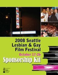 2008 Sponsorship Kit - Three Dollar Bill Cinema