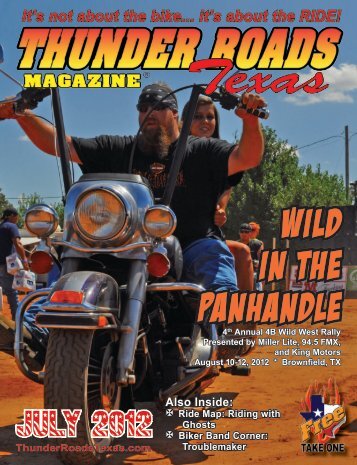 Wild In the Panhandle - Thunder Roads Texas Motorcycle Magazine