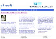 September 2011 - Tierhilfe Korfu