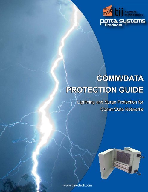 COMM/DATA PROTECTION GUIDE - Tii Network Technologies