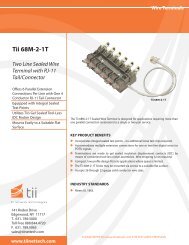 Tii 68M-2-1T - Tii Network Technologies