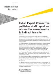 Indian Expert Committee publishes draft report on retroactive ...