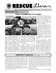 tars celebrates 50 years - Tennessee Association of Rescue Squads ...