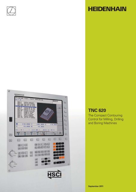 TNC 620 - The Compact Contouring Control for Milling