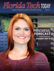 Phenomenal Forecast - Florida Tech Today - Florida Institute of ...