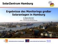 Solarzentrum Hamburg - Initiative Arbeit und Klimaschutz
