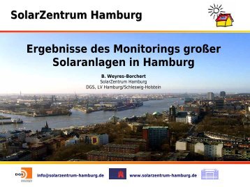 Solarzentrum Hamburg - Initiative Arbeit und Klimaschutz