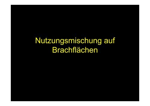 Nutzungsmischung im Städtebau - Initiative Arbeit und Klimaschutz