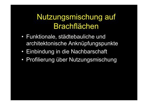 Nutzungsmischung im Städtebau - Initiative Arbeit und Klimaschutz