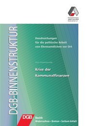 Krise der Kommunalfinanzen Handreichungen ... - Arbeit und Leben