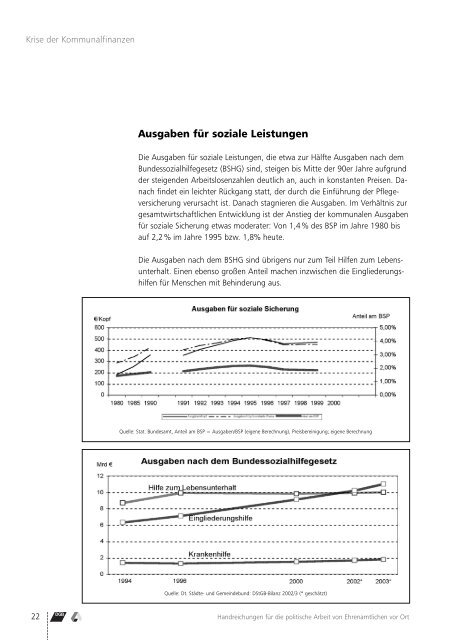 Krise der Kommunalfinanzen Handreichungen ... - Arbeit und Leben