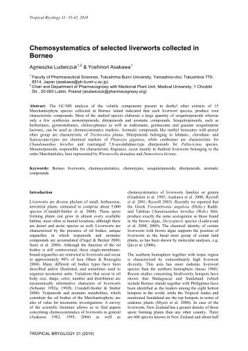 Full text pdf - Tropical Bryology