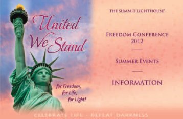 Welcome to Freedom Conference 2012 - The Summit Lighthouse