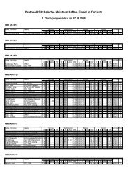 Protokoll Sächsische Meisterschaften Einzel in Oschatz - SV Motor ...