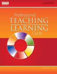 HO2: Professional Teaching and Learning Cycle: Introduction