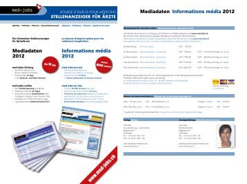 Mediadaten Informations média 2012 Informations média 2012 ...