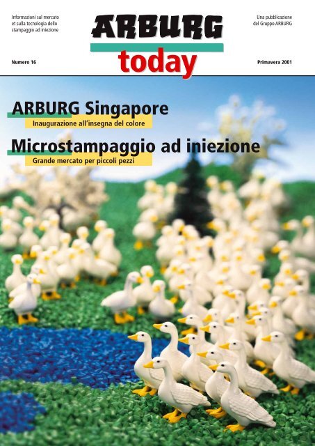 ARBURG Singapore Microstampaggio ad iniezione