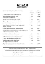 Speisekarte (PDF) - Ufer 8