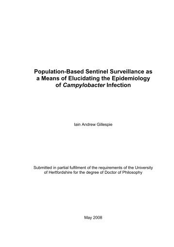 PhD thesis - University of Hertfordshire Research Archive