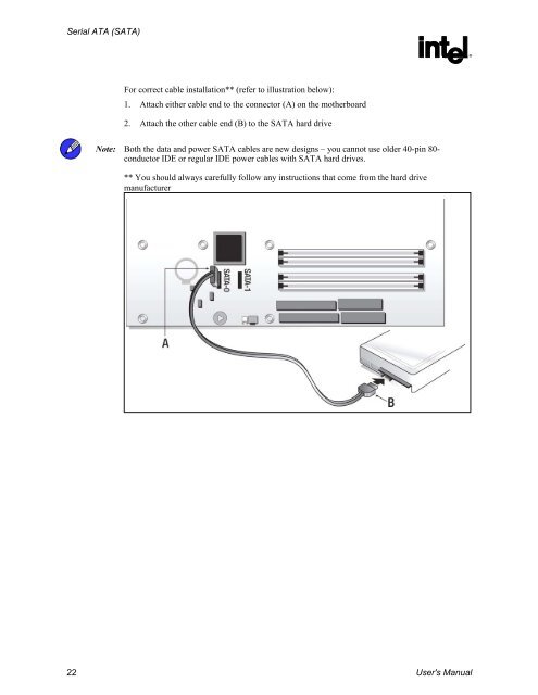 Intel(R) Matrix Storage Manager User's Manual - Fujitsu UK