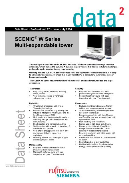 Ds Scenic W - Fujitsu UK