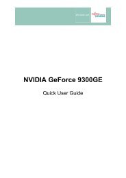 NVIDIA GeForce 9300GE - Fujitsu UK