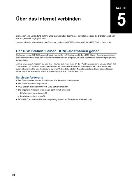USB Station 2 Benutzerhandbuch - Synology Inc.