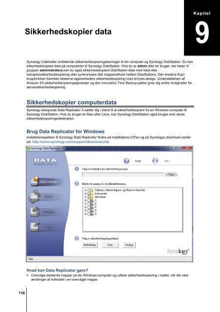 Brugervejledning til Synology DiskStation