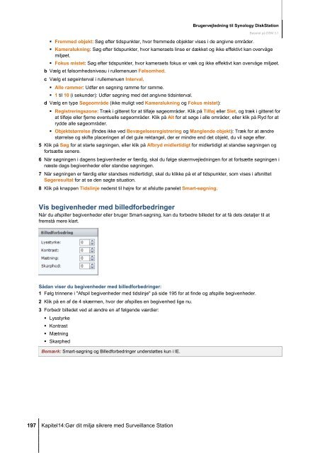 Brugervejledning til Synology DiskStation