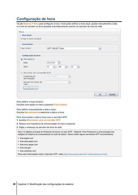 Guia do Usuário de Synology DiskStation