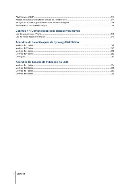 Guia do Usuário de Synology DiskStation