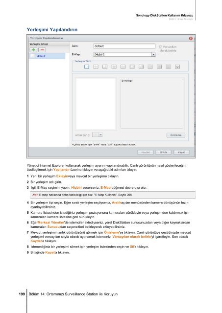 Synology DiskStation Kullanım Kılavuzu