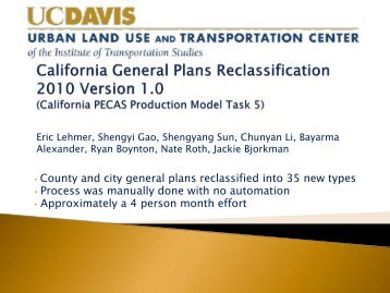 California General Plans Reclassification 2010 Version ... - ULTRANS