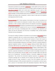 Example Essay - UniHub - Middlesex University