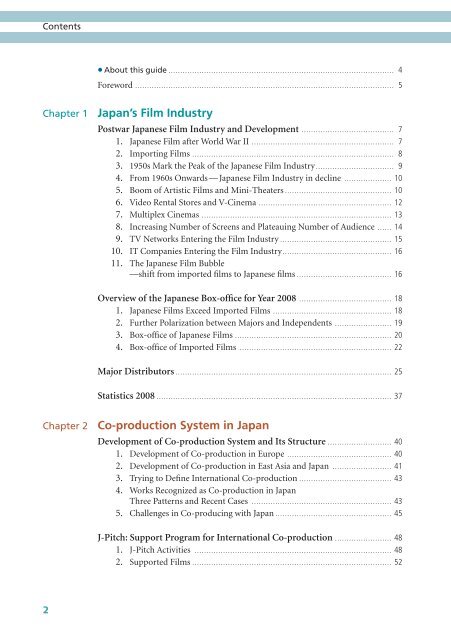 The Guide to Japanese Film Industry & Co -Production - UNIJAPAN