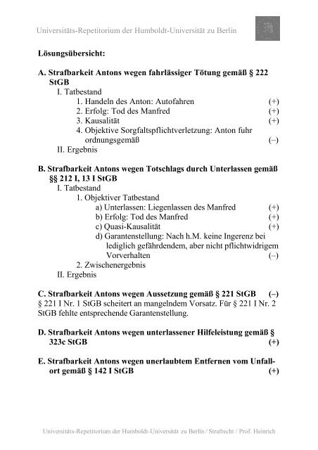 BGH, Urteil vom 19. Juli 1973, BGHSt 25, 218 – Normalfahrer ...