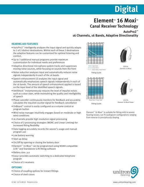 Element 16 Moxi Canal Receiver Technology ? PDF - Unitron