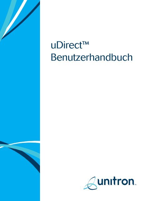 Unitron - uDirect - User Guide - German - PDF