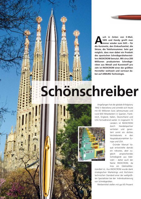 todaydas ARBURG Magazin