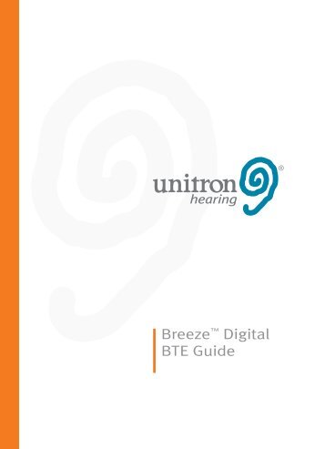 Unitron Hearing - Breeze BTE User Guide - PDF