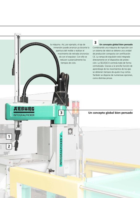 Información básica - sistemas de robot - Arburg